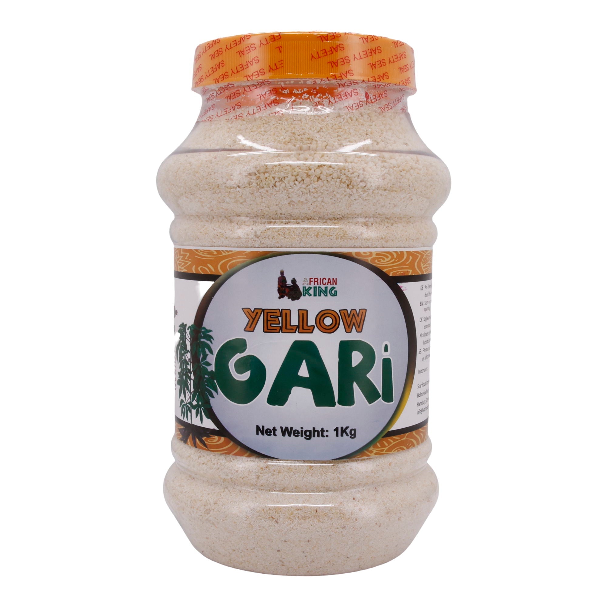 Maniokgrieß African King Yellow Gari | geröstet | aus Ghana | 1 kg AFRICAN KING